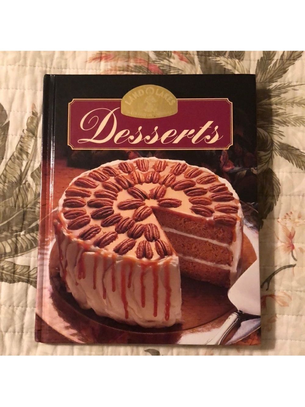Vintage Treasure LandOLakes Desserts Cookbook